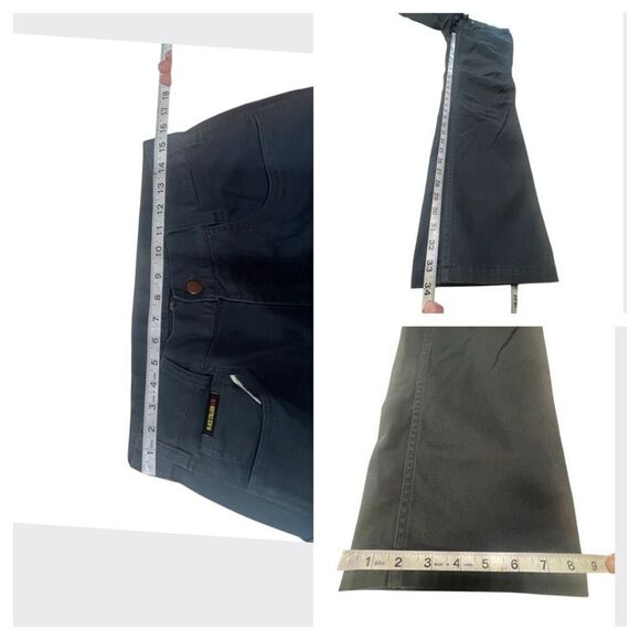 Black Stallion  Men’s FR Work Pants Gray Sz 30/34 - Picture 8 of 8